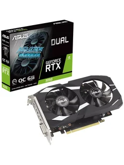 Видеокарта ASUS GeForce RTX 3050 DUAL 6GB OC ASUS 300834636 купить за 22 439 ₽ в интернет-магазине Wildberries