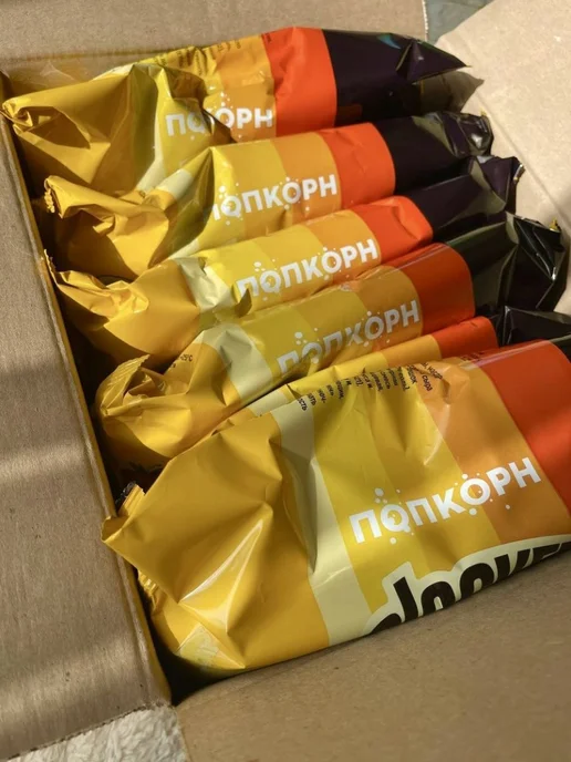Clacker Попкорн сырный. Большой набор! 300 г, 3 шт, 150 г, фото 8