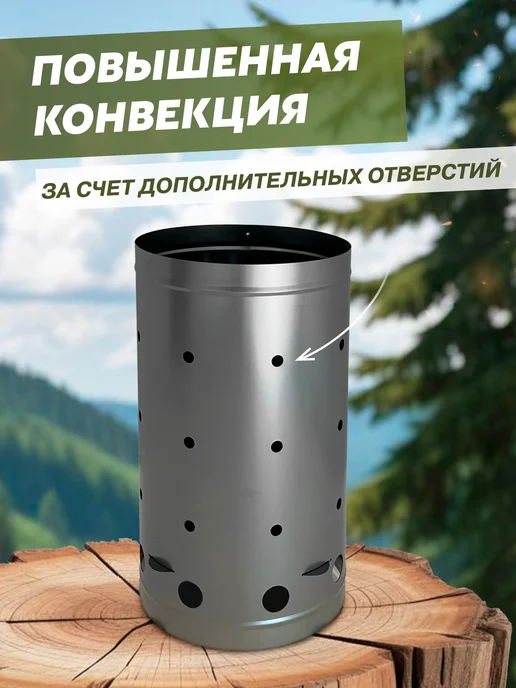 HotStarter Стартер для розжига угля, серый, фото 2