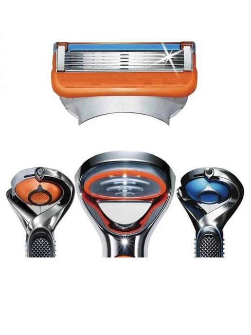MYMAKSHAVE 4 сменные кассеты для бритья мужские, 4 шт, фото 2