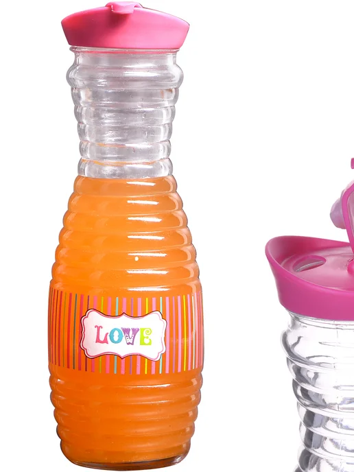 Бутылка стеклянная 1 л. - фото 6