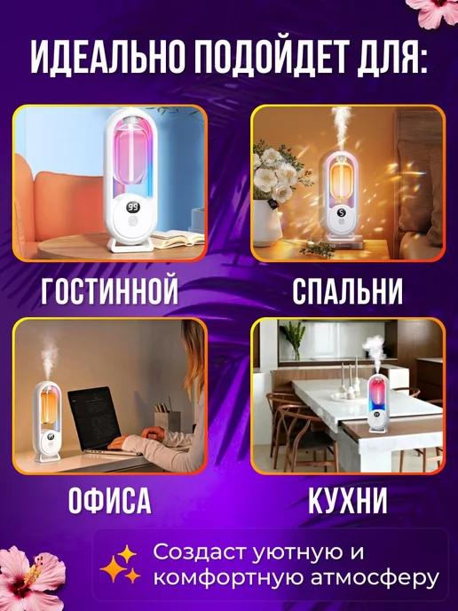 ДаниМарк Освежитель для дома автоматический, белый, фото 7
