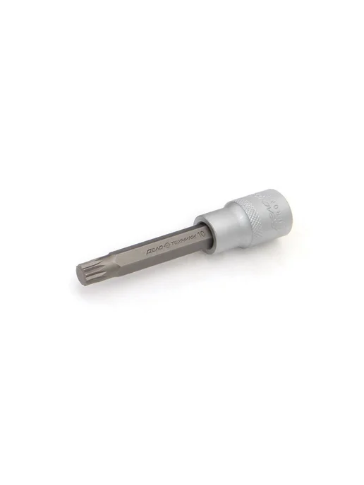 ДЕЛО ТЕХНИКИ Головка со вставкой 1 2" SPLINE M10, длина 100 мм, 625460, серый, фото 2