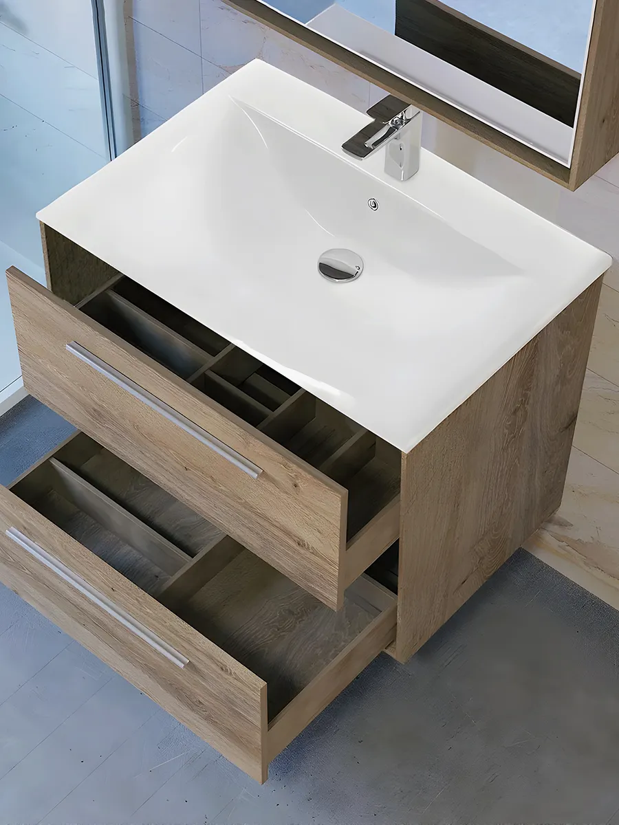 Sanita Luxe Умывальник мебельный SANITA LUXE Breeze 60 ВКС Белый S1 — купить в Алматы