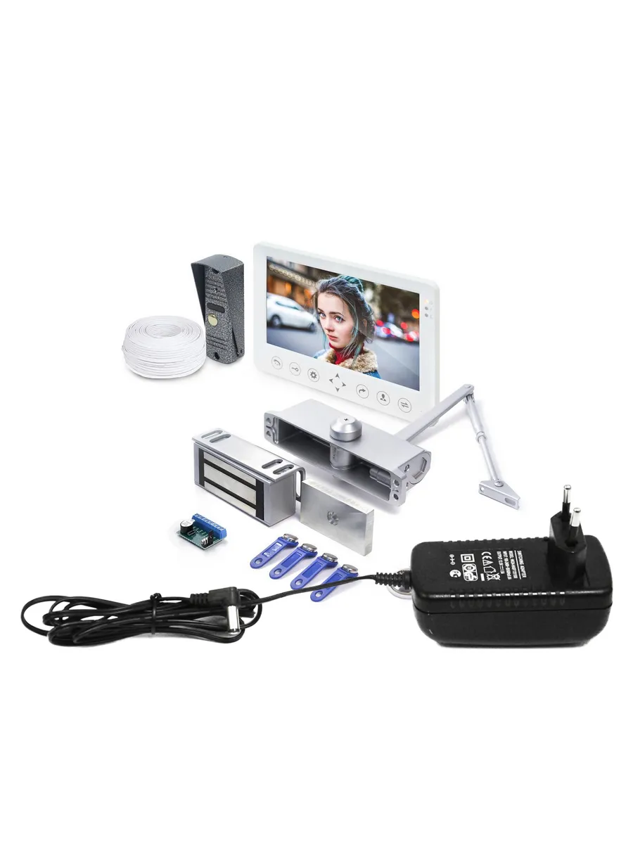 Набор домофон EP-4815 и замок Lock 400G
