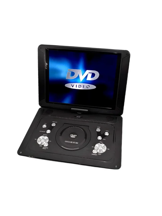 Eplutus Портативный DVD проигрыватель с экраном DVB-T2 1404T, Портативный плеер с экраном, фото 3