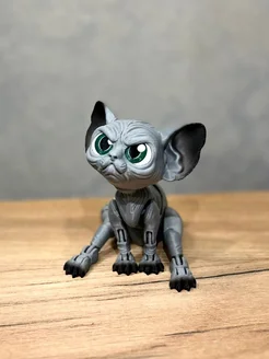 Отзывы на Подвижная фигурка кота сфинкса 3DSHIK 301370479 в интернет‑магазине Wildberries.ru