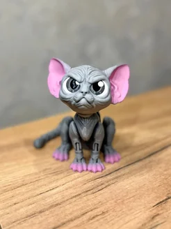 Подвижная фигурка кота сфинкса 3DSHIK 301371065 купить за 651 ₽ в интернет‑магазине Wildberries