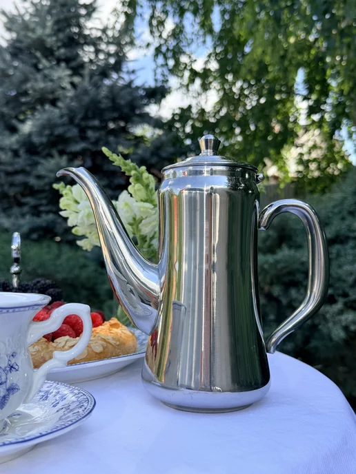Tabllery Чайник для заваривания металлический 1,6 л, 1,6 л