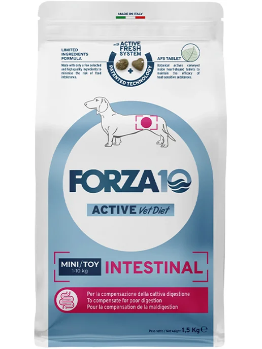 Сухой корм Forza10 Active Intestinal для собак, мелкие, 1,5 кг, фото 2