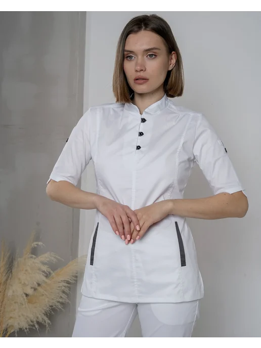 Рубашка медицинская 5130 White