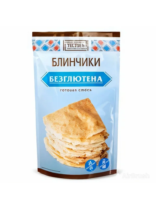 ТЕСТОВЪ Смесь для приготовления блинчиков (безглютеновая) 250 г, 250 г