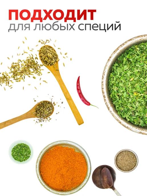 Набор для специй солонка и перечница стекло - фото 6