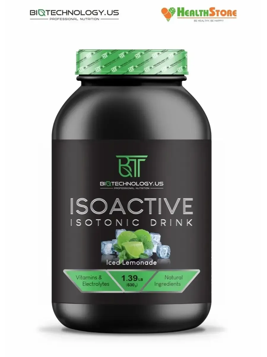 Isoactive 630г изотоник порошок изотоник спортивный США