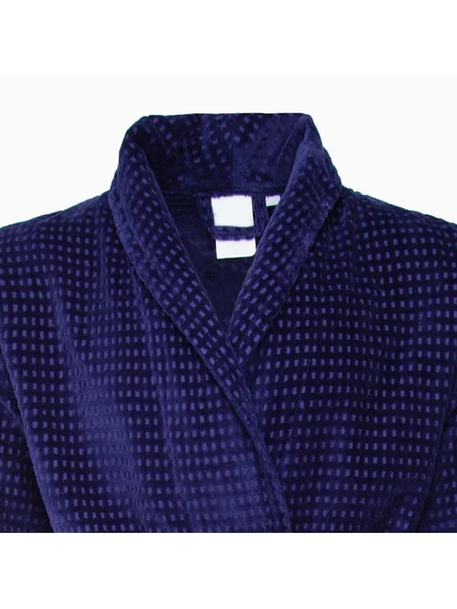 Лучшее для дома Халат махровый Comfort цвет синий, р. 56-58 (L) 100% хлопок, 5658 л, фото 4