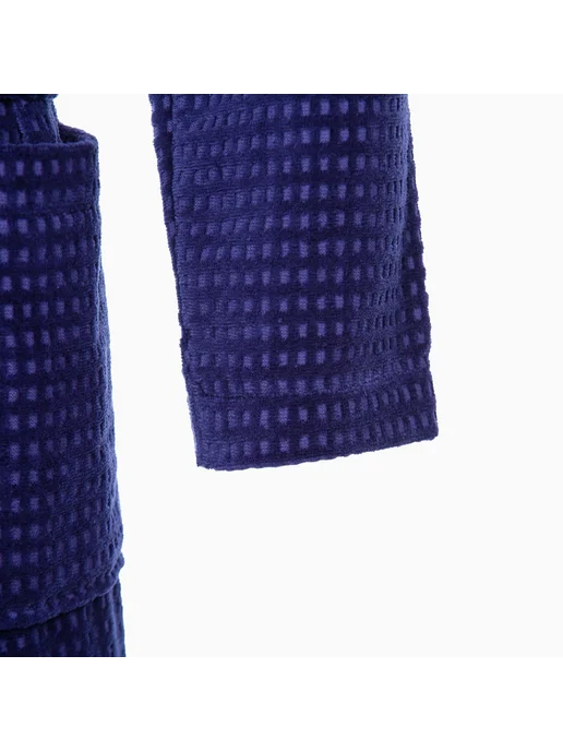 Лучшее для дома Халат махровый Comfort цвет синий, р. 56-58 (L) 100% хлопок, 5658 л, фото 5