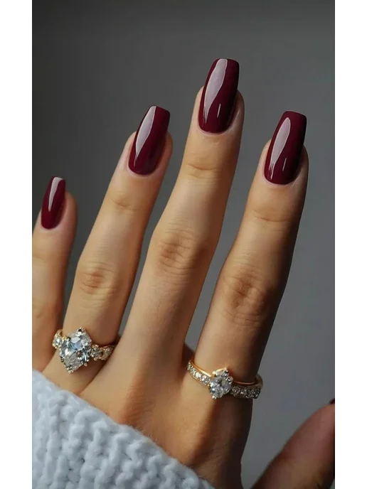 Crystal's Shine Гель лак для ногтей вишня, красный, фото 4