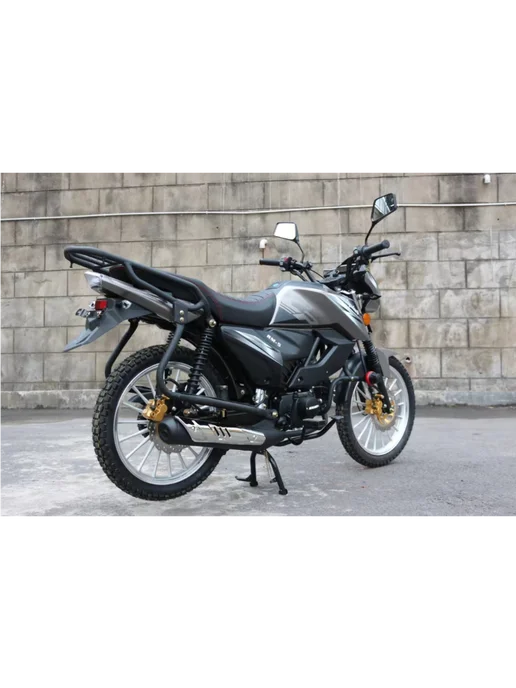 REGULMOTO Мопед Alpha (RM-5), Полуавтомат, Матовый черный, 300108-1, черный, фото 3