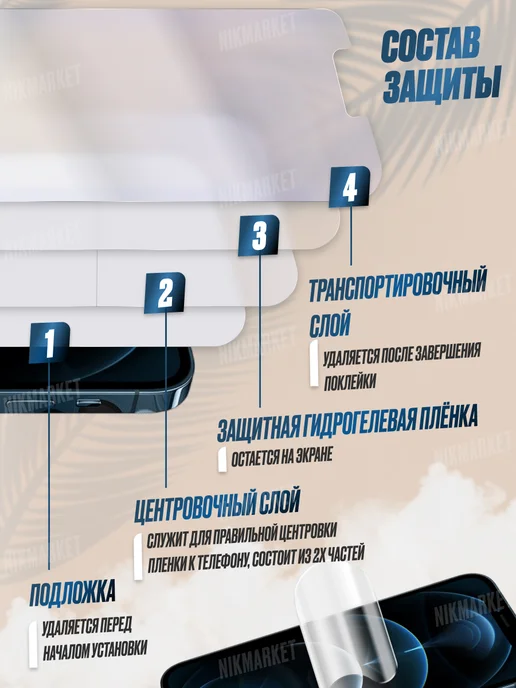 NikMarket Защитная плёнка для Huawei Pura 70 Pro Глянцевая 1 шт, 1 шт, фото 4
