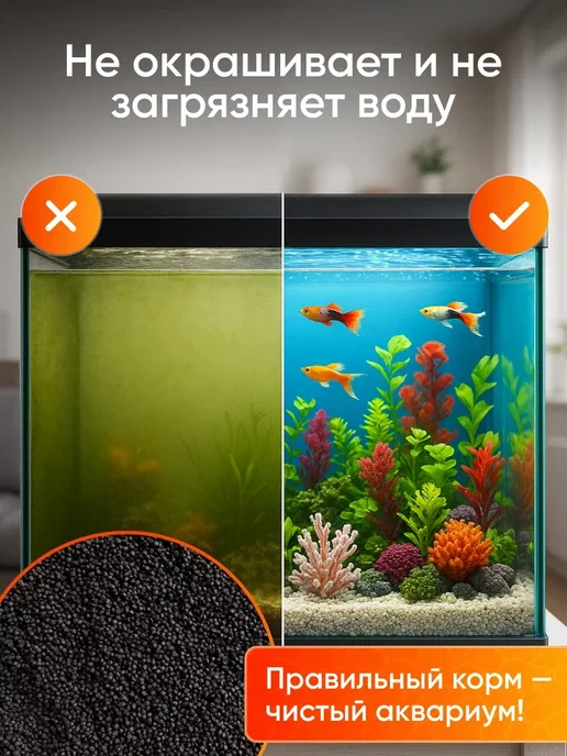 Гранулы корм для японских золотых рыбок, 80г, 80 г, фото 4