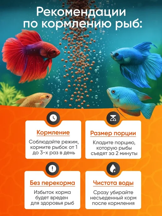 Гранулы корм для петушков, 20г, 20 г, фото 5