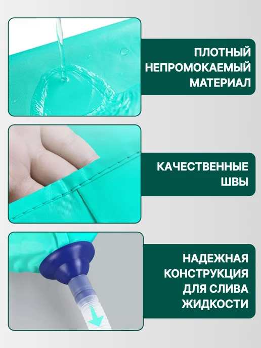 LOVEAROME Чехол для сервисной чистки и обслуживания кондиционера, голубой, фото 2