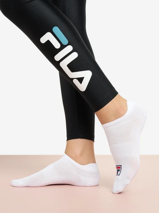 FILA Носки короткие, набор 5 пар, белый, фото 4