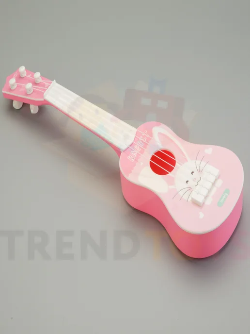 TrendToys Гитара детская четырехструнная укулеле, вариант, фото 8