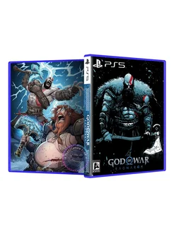 Игра "God of War Ragnarok" PS5-Кастомная обложка для диска BETA-HOUSE RU 302242942 купить за 253 ₽ в интернет-магазине Wildberries