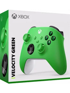 Беспроводной Геймпад Xbox Series Velocity green Microsoft 302436664 купить за 5 987 ₽ в интернет-магазине Wildberries