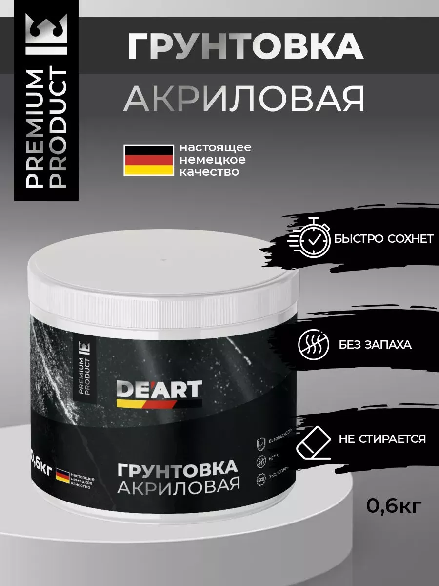 Грунт акриловый для мебели и дерева премиальная