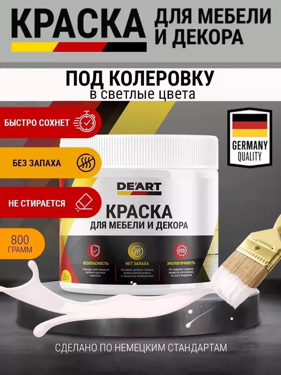 Краска для мебели, база А