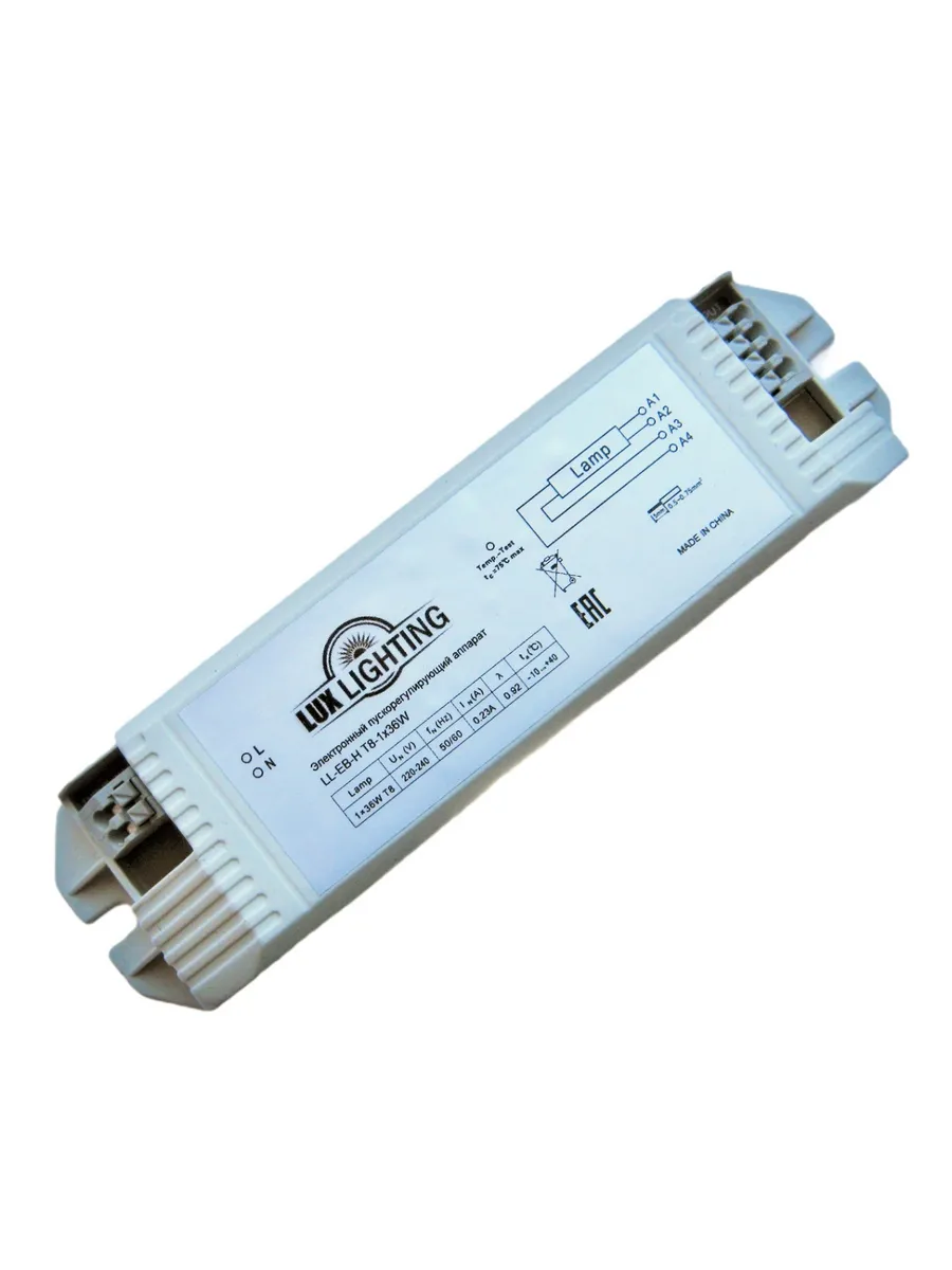ЭПРА LL-EB-H T8-1х36W электронный балласт 1х36