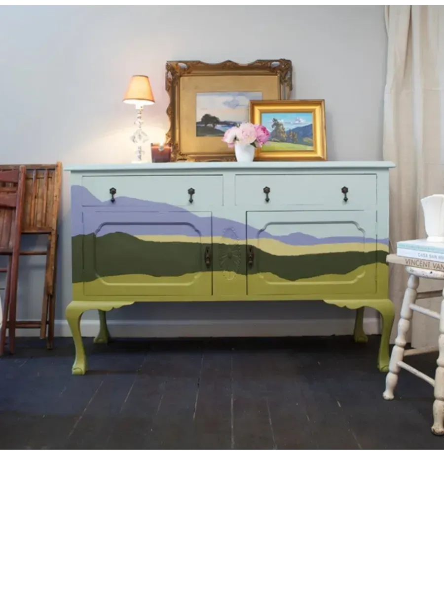 Краска для мебели без запаха по дереву матовая фисташковая фото 5