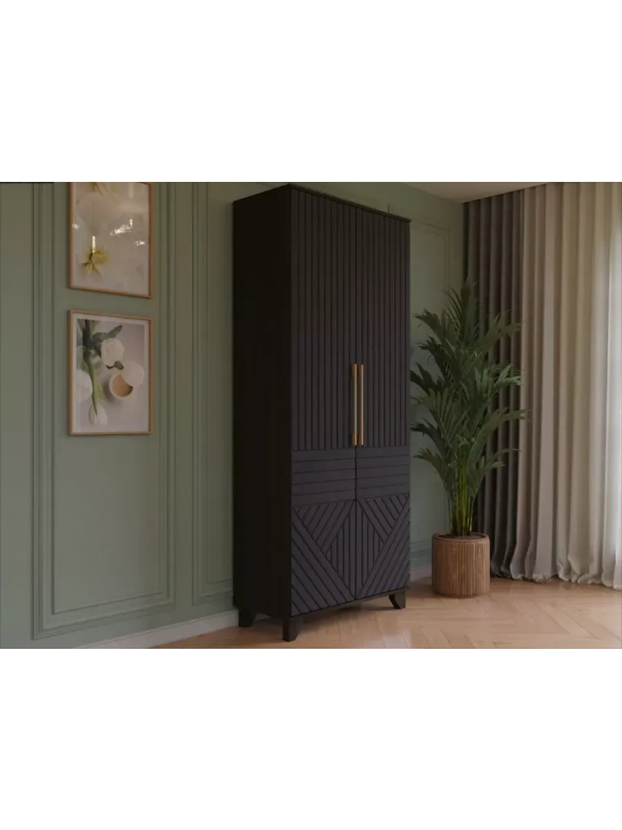 Краска для мебели и декора матовая без запаха чёрная фото 5