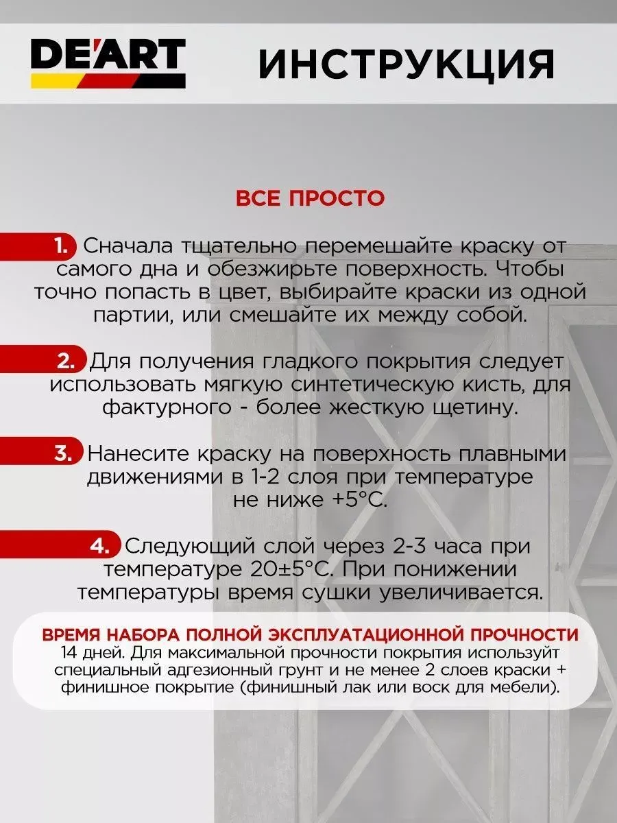 Краска для мебели и кухни, полуматовая графит фото 5