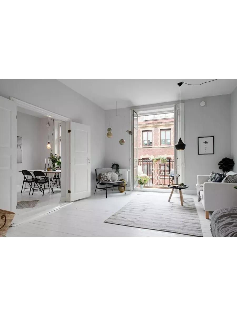 Краска для стен и обоев,белая матовая фото 5