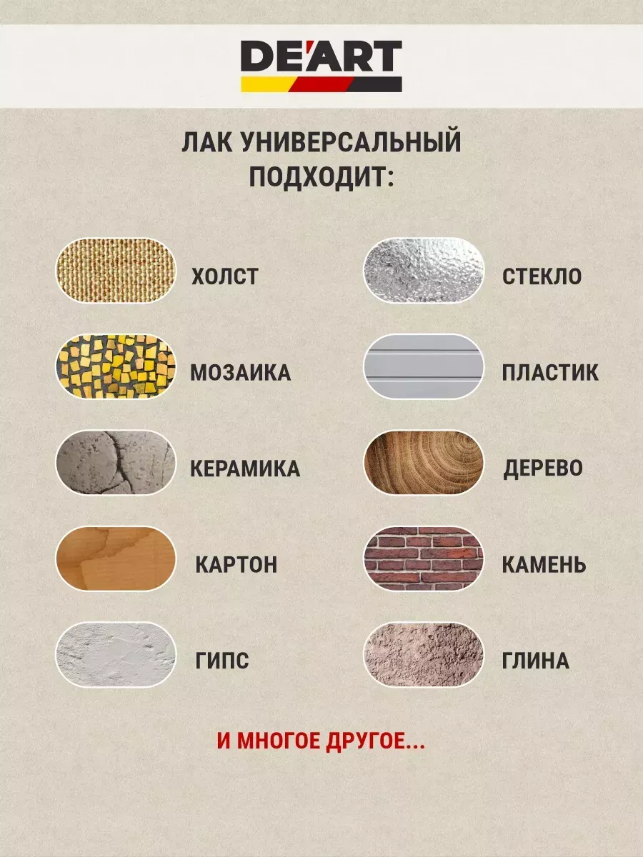 Лак акриловый глянцевый для творчества 600 мл. фото 4