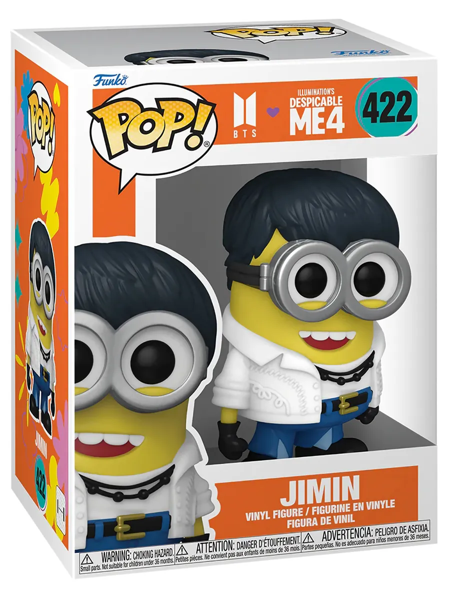 Фигурка Funko POP! Rocks BTS X Гадкий я 4 Jimin