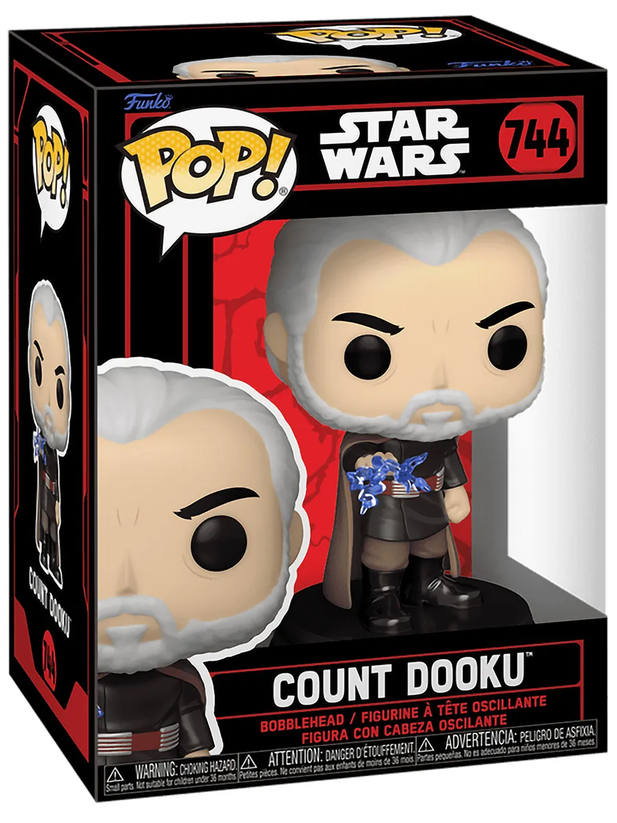 Фигурка Funko POP! башкотряс Звездные воины Граф Дуку