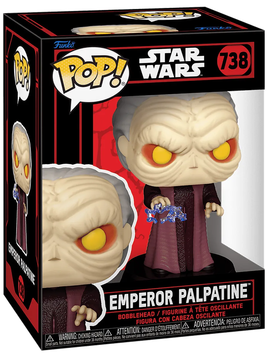 Фигурка Funko башкотряс Звездные воины Darkside Палпатин