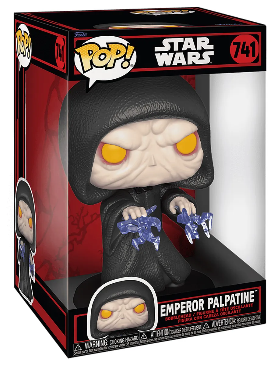 Фигурка Funko POP! башкотряс Звездные воины Палпатин 10