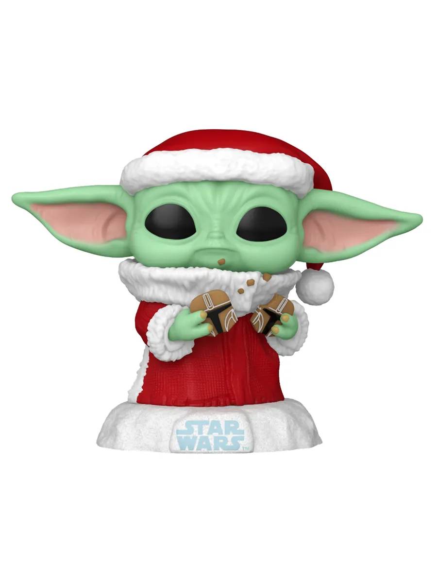 Фигурка Funko POP! башкотряс Звездные воины Holiday Грогу