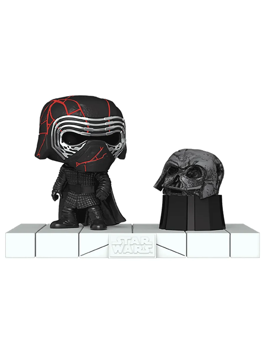 Фигурка Funko башкотряс Кайло Рен wDarth Vader's Helmet