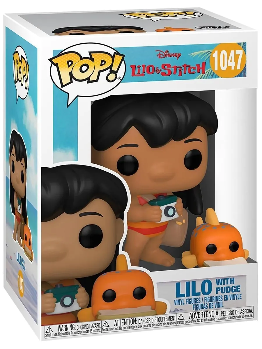 Фигурка Funko POP! Дисней Лило и Стич Lilo with Pudge