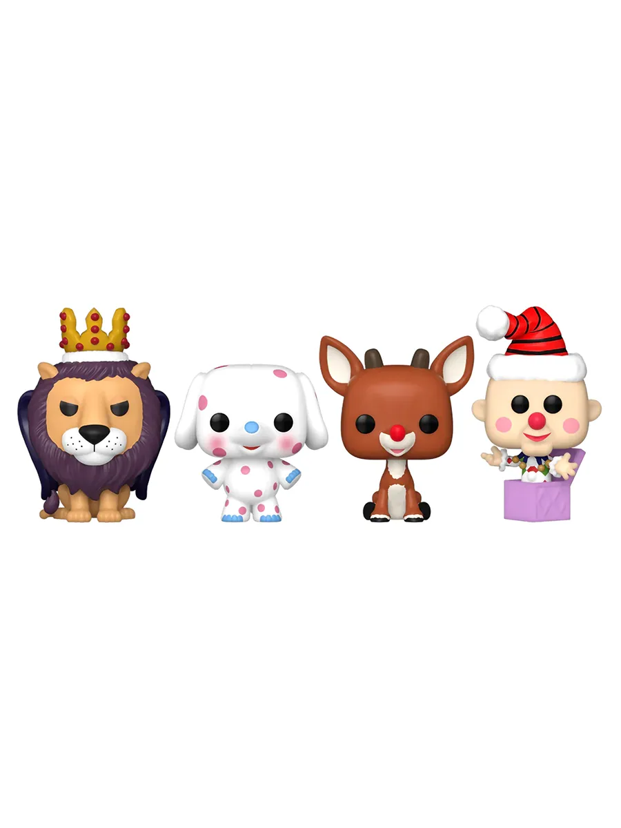 Набор подарочный Funko Pocket POP! Rudolph Tree 4 фигурки
