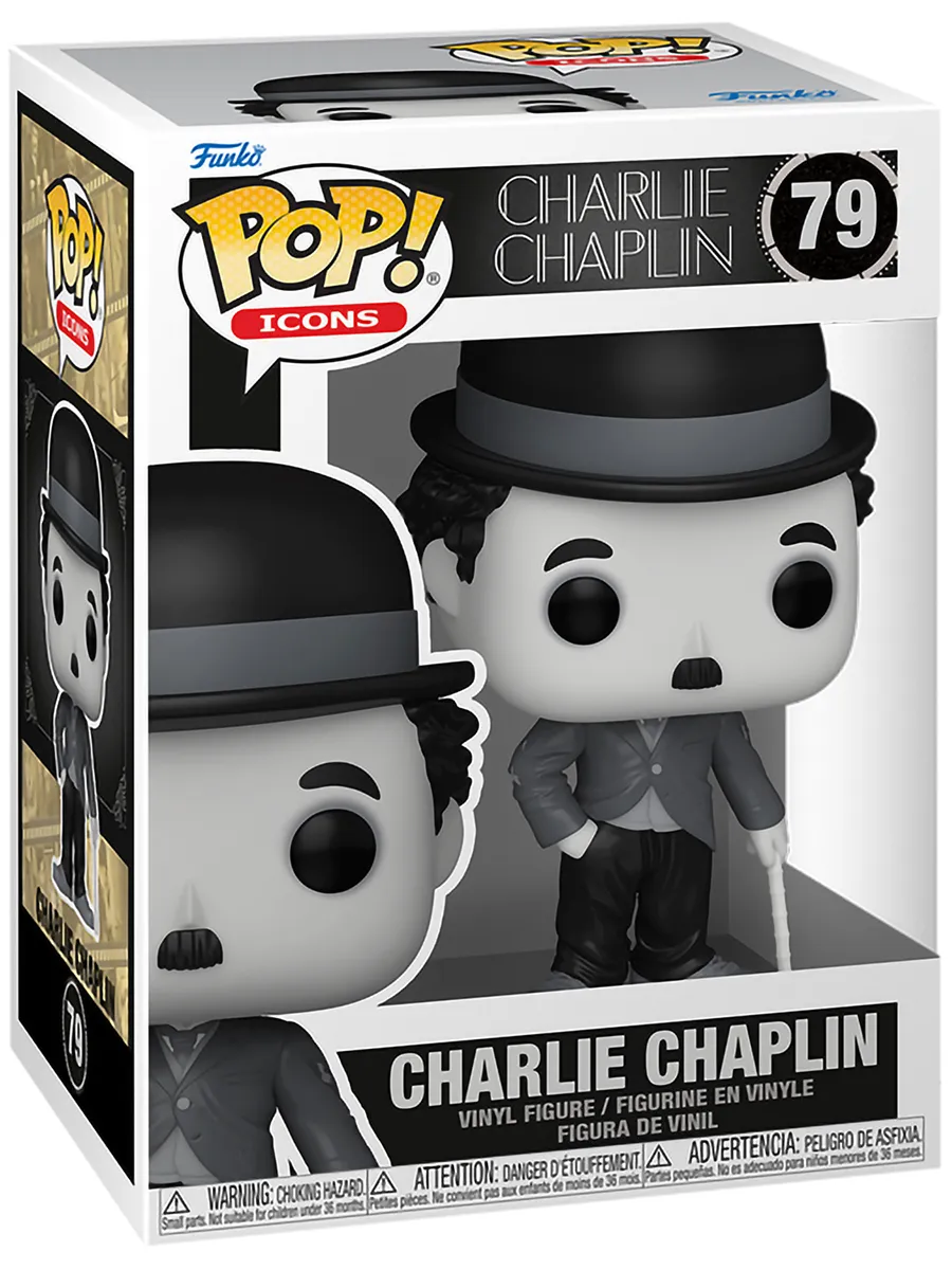 Фигурка Funko POP! Icons Charlie Chaplin Чарли Чаплин
