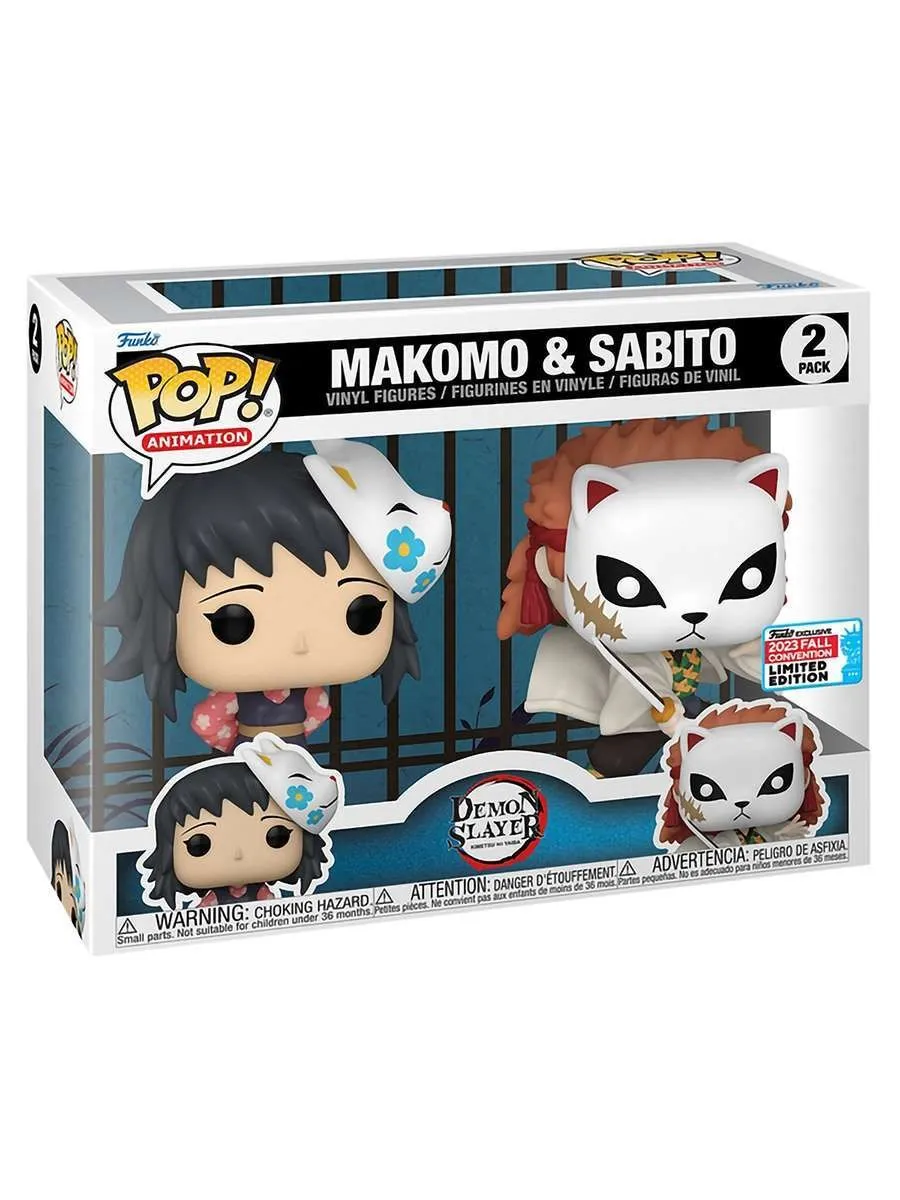 Фигурка Клинок рассекающий демонов Макомо и Сабито NYCC23 Фигурка Клинок рассекающий демонов Макомо и Сабито NYCC23