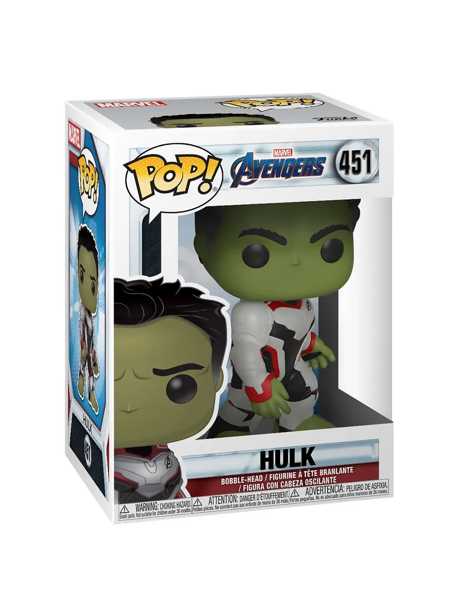 Фигурка Funko POP! башкотряс Марвел Мстители Финал Халк