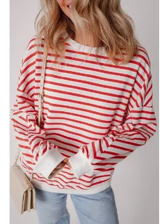 Свитшот женский в полоску